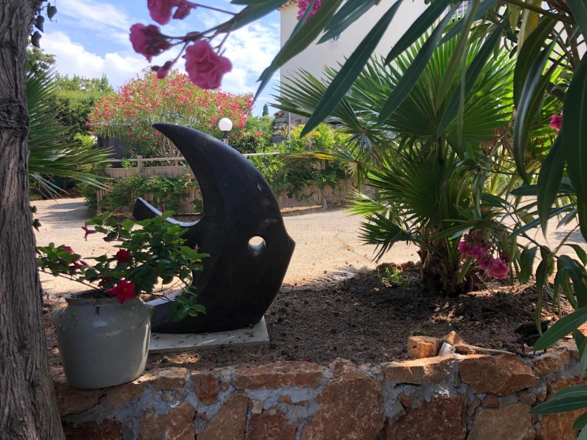 Rez De Villa Pebrier Fréjus Exterior foto